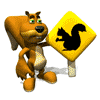 Squirrely, Dude!