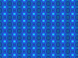 Blue Flower Tile Room